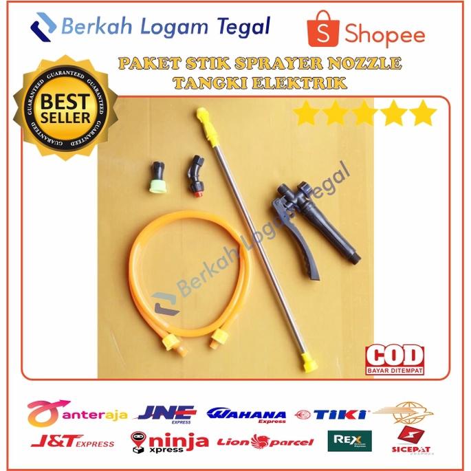 Paket Stik Sprayer Nozzle Sprayer Stop Kran Sprayer Tangki Elektrik 2