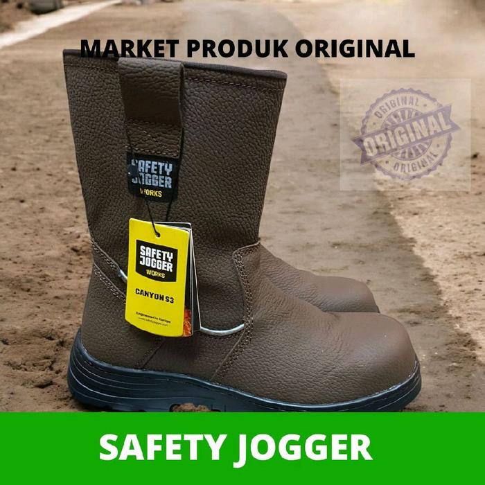 Sepatu safety Jogger work canyon S3 - sepatu boot pekerja steel