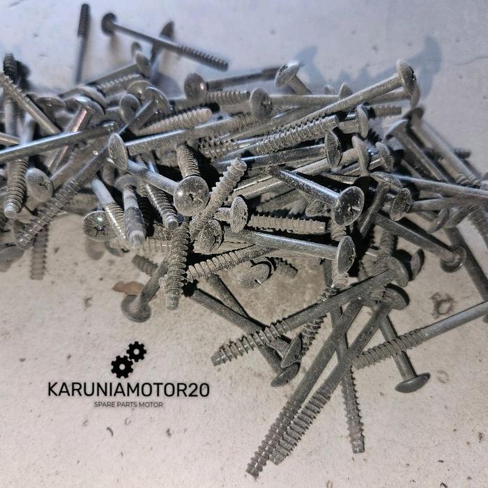 Baut Drat Kasar Batok Lampu Bawah Force 1/F1/F1Z/F1ZR Original Lostpack