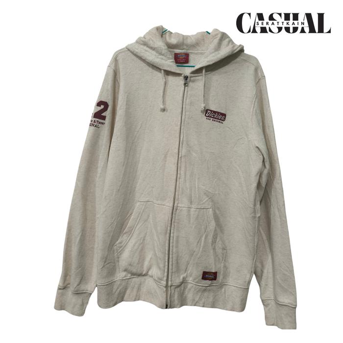Hoodie Dickies #02 Cowok Premium Distro Tebal Pria Ukuran S - Medium