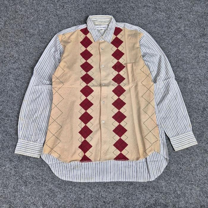 kemeja comme des garcons vintage