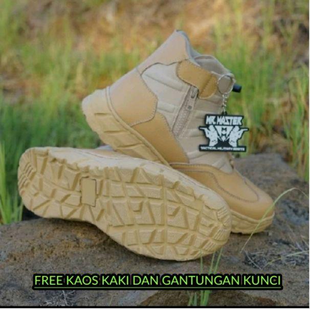 SEPATU PDL NINJA WARNA CREAM GURUN
