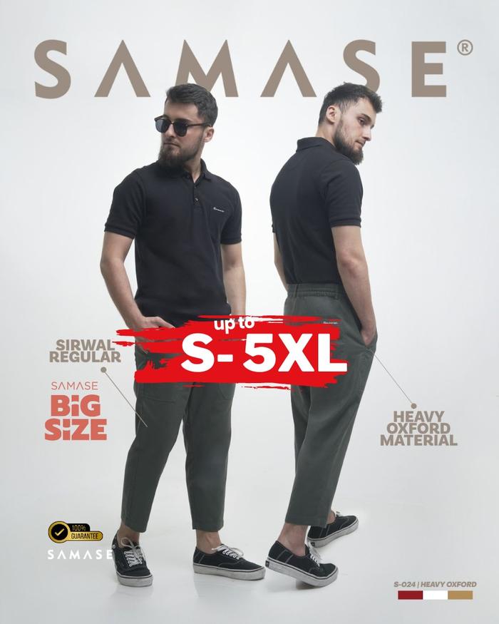 SAMASE Sirwal Regular S024 Big Size