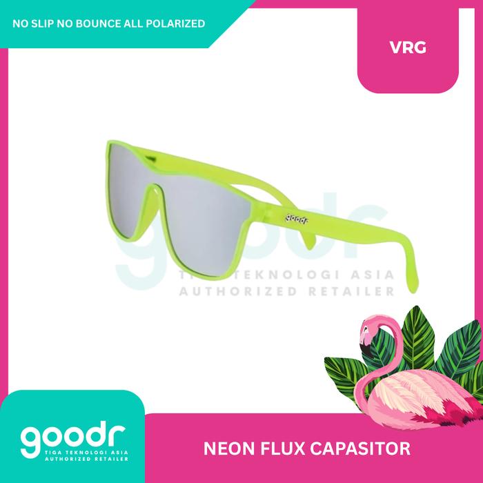 GOODR VRG RUNNING SUNGLASSES - NEON FLUX CAPASITOR