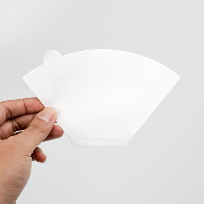 Kertas Coffee Paper Filter Kopi Kalita Flat Bottom 100pcs 102 2-4 Cup