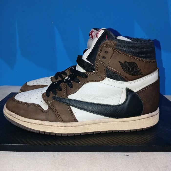 sepatu second Nike aj high Travis Scott