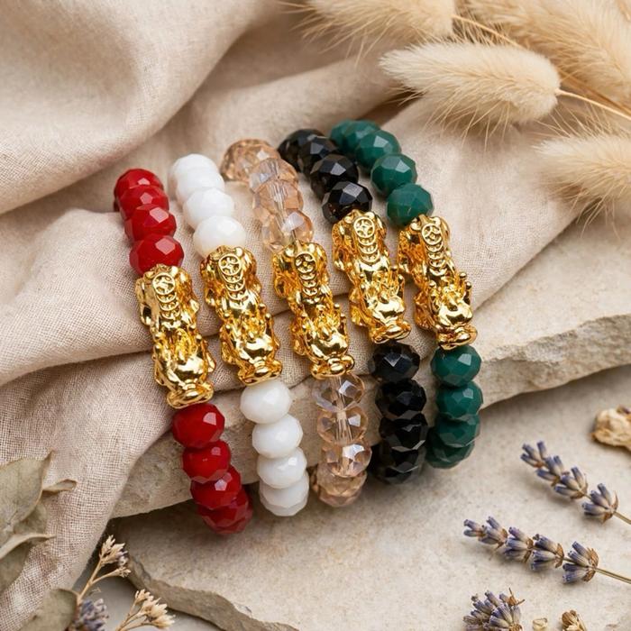 Gelang Manik Ceko Xuping Emas Naga Best Seller