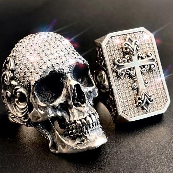 Cincin Ring skull Tengkorak