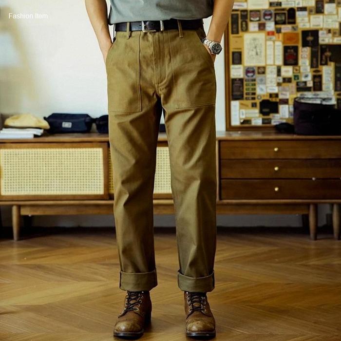 Red Tornado OG-107 Fatigue Pants Men Herringbone Twill Casual | Hot Item