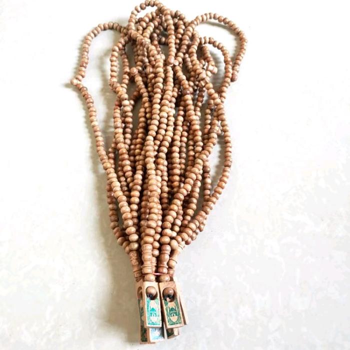 TASBIH KAYU 99 BUTIR / TASBIH GELANG UKA UKA GAHARU MURAH