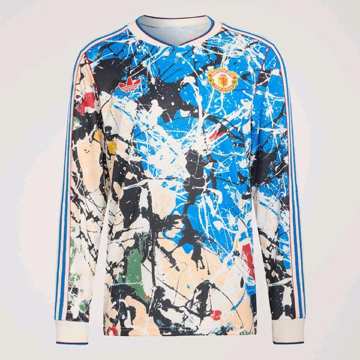 Long Sleeve Jersey Manchester United Stone Roses Men Original