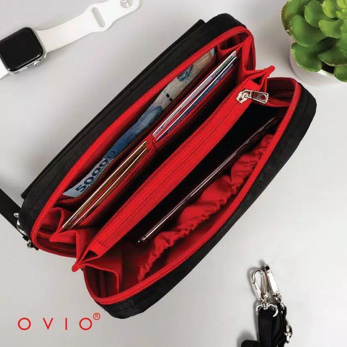 Tas Ovio 7110 Tas Slempang Wanita Fashion Dompet Cewe
