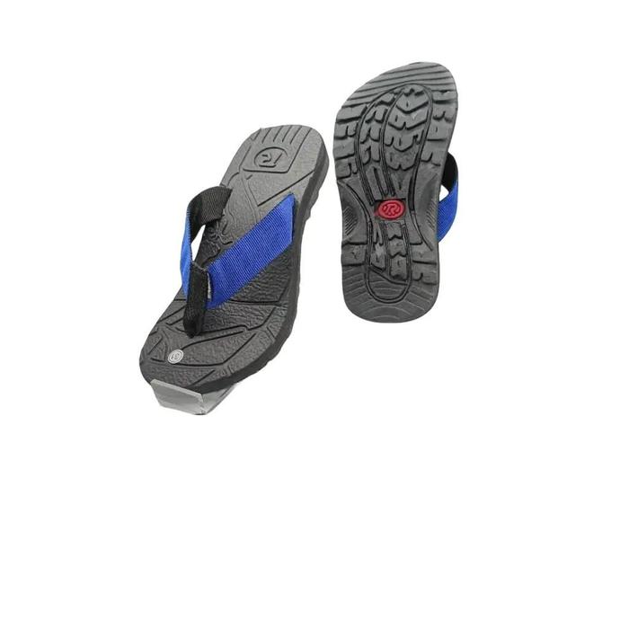 Eiger Sandal Gunung Anak Pria Wanita Keren Jepit Tali Biru Desain Modern & Nyaman Cocok untuk Hiking