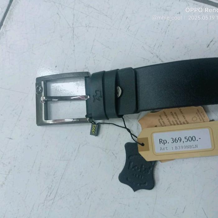 Belt Lois Original Kulit Asli