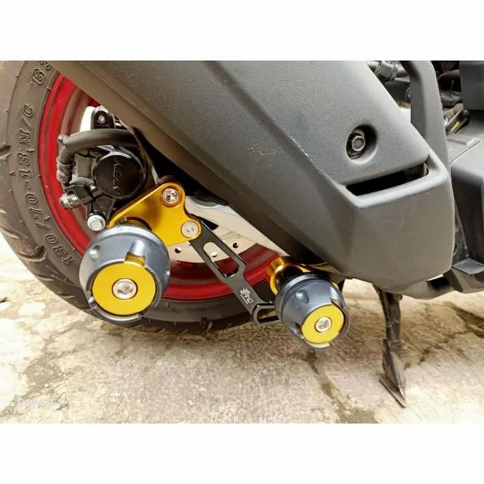 JALU KNALPOT FULL SET FUL BESI CNC VARIASI MOTOR PCX 150/PCX 160/ADV L1