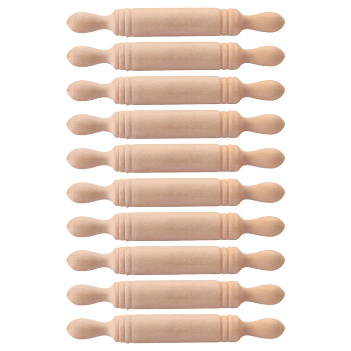 Vintage Wooden Rolling Pin Rolling Pin Gummies Kids Mini Wood Rolling