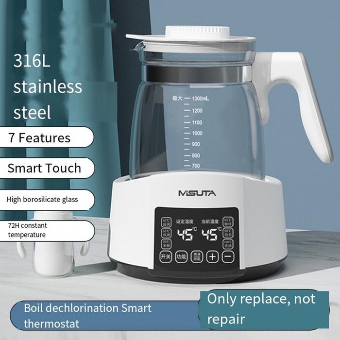 Ketel elektrik termostatik untuk bayi, ketel listrik termostatik