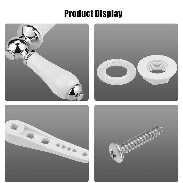 Terlaris, 1pc WC Cistern Handle Standard Flush  Cistern Metal