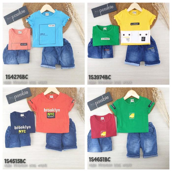 Setelan anak uson/setelan anak laki-laki/setelan uson import anak laki-laki/setelan jeans anak cowok