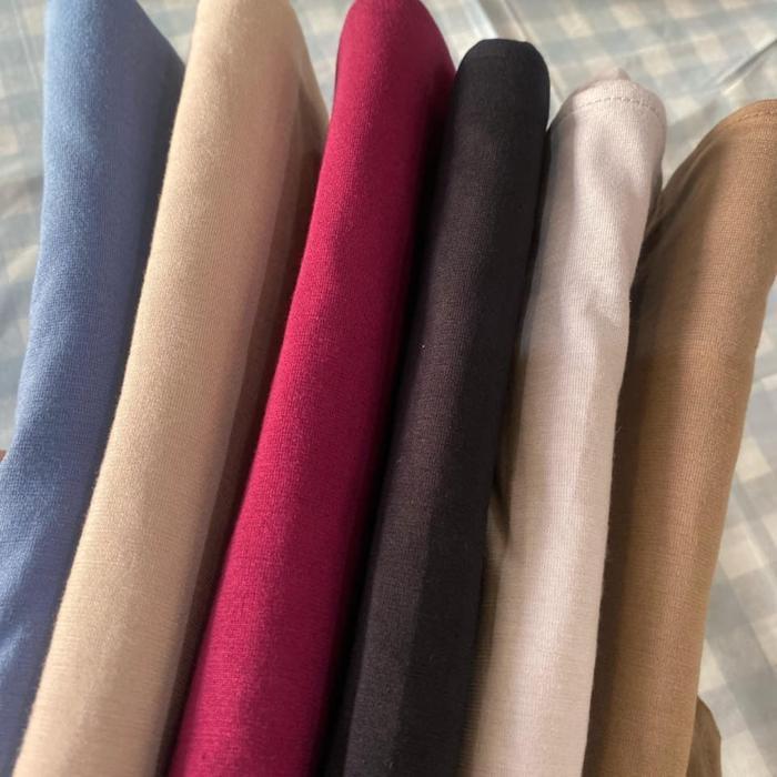 Pashmina Kaos Dubai premium ( kaos rayon Dubai flowly )