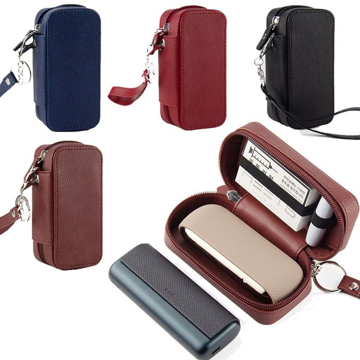 JINXINGCHENG Leather Cases for IQOS ILUMA Pouch Bag for IQOS 3.0 Duo