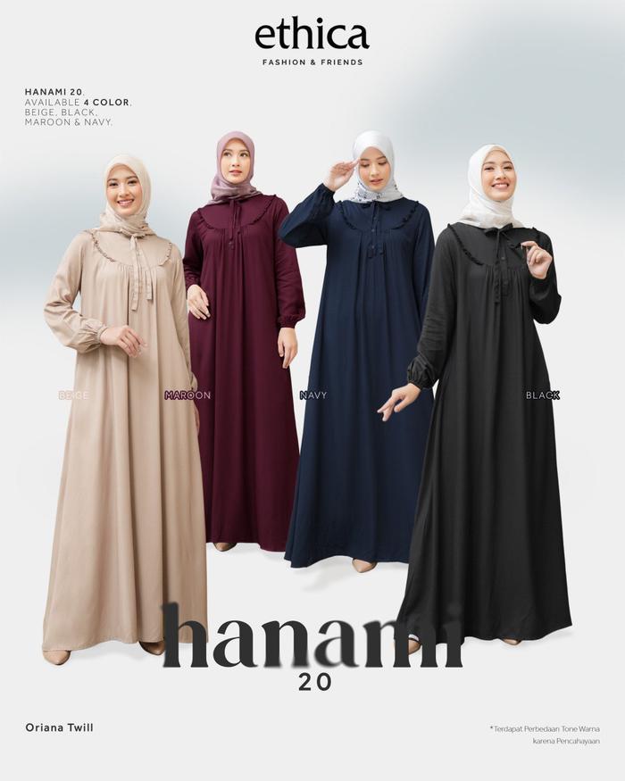 ETHICA HANAMI 20 / GAMIS DAILY ETHICA / GAMIS ETHICA HANAMI / ETHICA HANAMI SERIES / GAMIS ETHICA RA