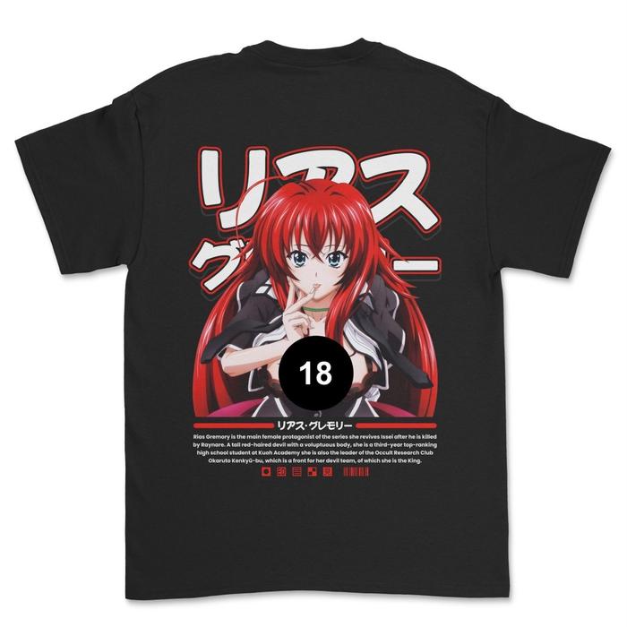 Kaos Anime High School DXD Rias Gremory