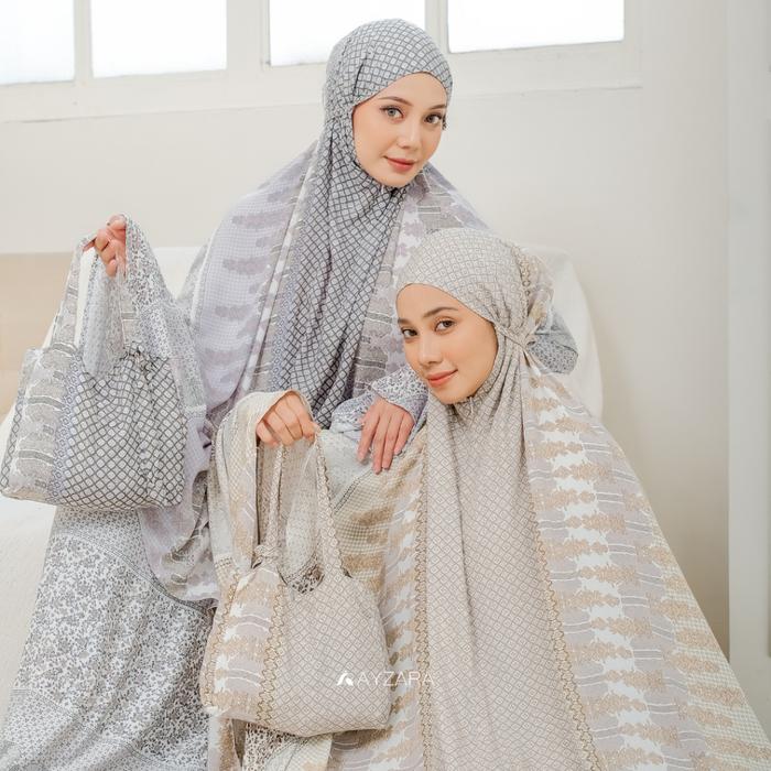 AYZARA - Mukena Dewasa Motif Rayon Azura Series
