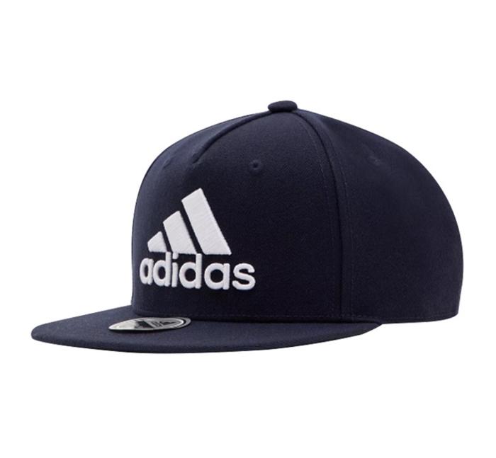 (100% ORIGINAL) Adidas Cap Snapback Logo Legend Ink White Dark Blue Hat Topi