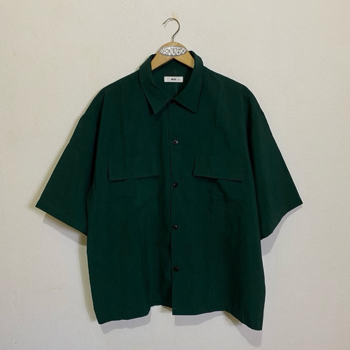 Kemeja pendek Wego double pocket
