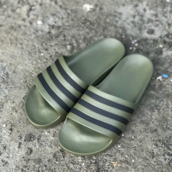adidas Swimming & Lifestyle Adilette Aqua Slides Unisex Green HP9392