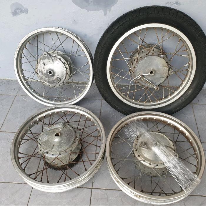 SR400 velg tromol ban gear