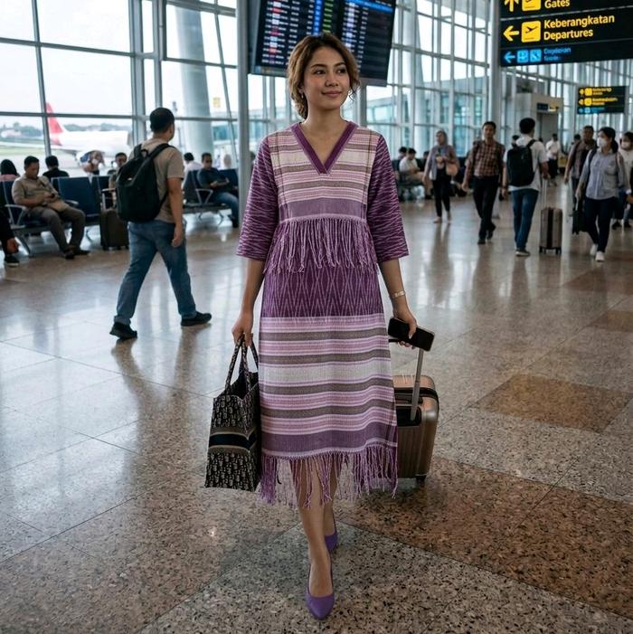 Dress Tenun Ulos Batak