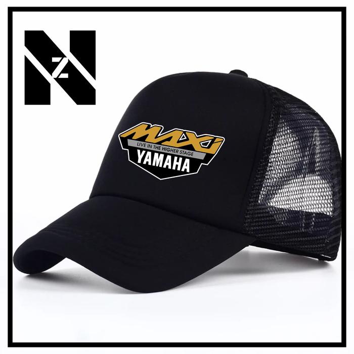 TOPI YAMAHA MAXI / TOPI JARING YAMAHA MAXI / TOPI TRUCKER YAMAHA MAXI BISA COD