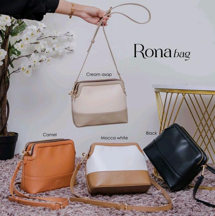 Rona Abrina Slingbag Bag by Nunna bag and shoes - Tas Wanita Selempang Kulit Sintetis Vintage Series