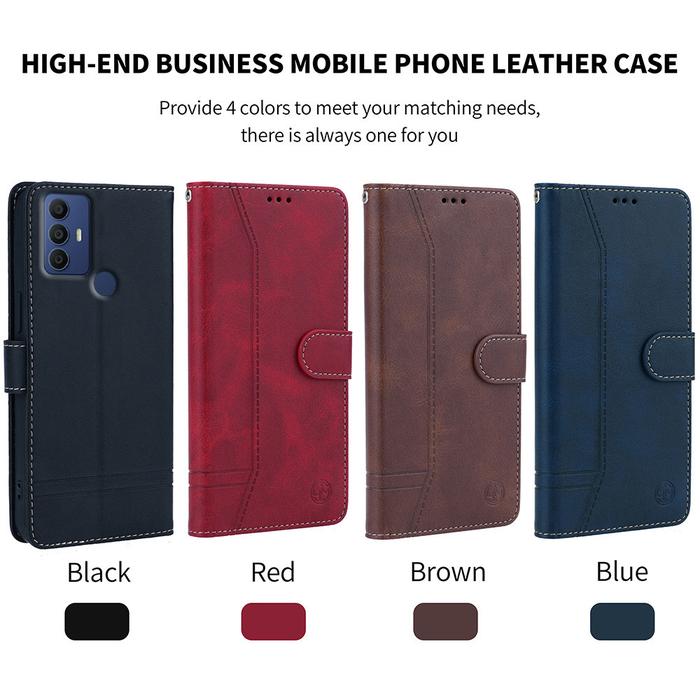 Casing Sharp Aquos V6 / V6 Plus Flip PU Dompet Keranjang Slot Siaga Menutupi Kasus Ponsel