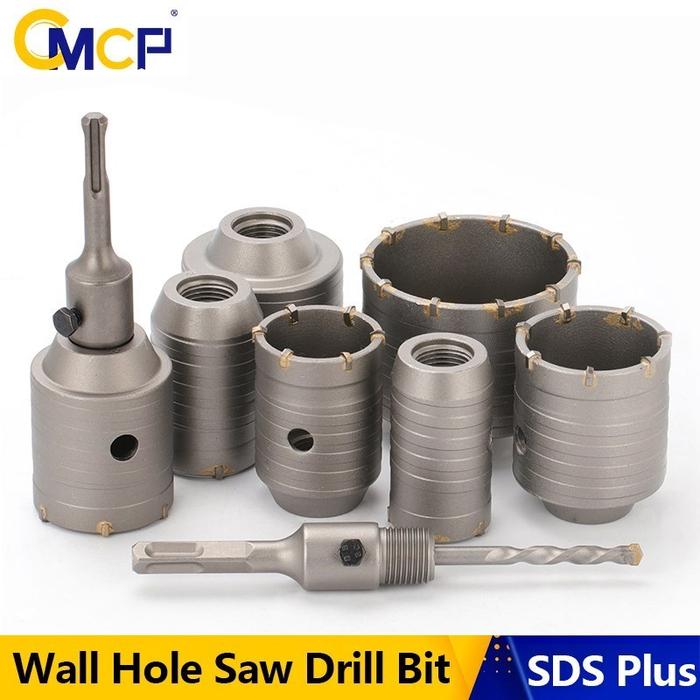 CMCP SDS Plus Wall Hole Saw Drill Bit Concrete Hole Saw Hole Cutter