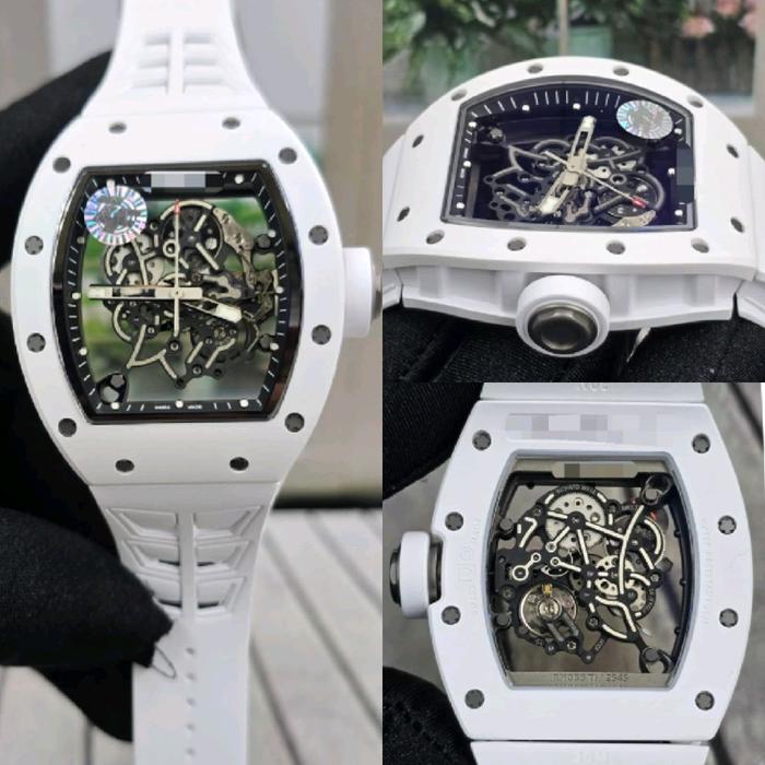 Dr.Jam II RM RM055 055 WHITE CERAMIC 43MM ZF V3 TOP TIER 5