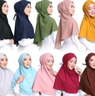 Arash Hijab Official - Instant Arash Hijab Official Muslim Kerudung Bergo Tersedia dalam Berbagai Wa