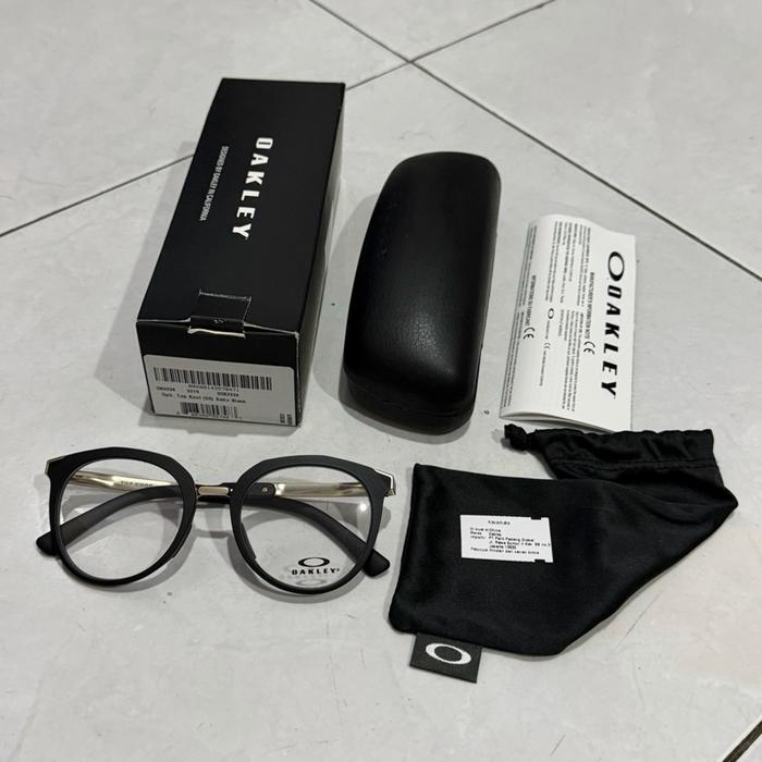 Frame Kacamata Minus Oakley Top Knot Satin Black Original