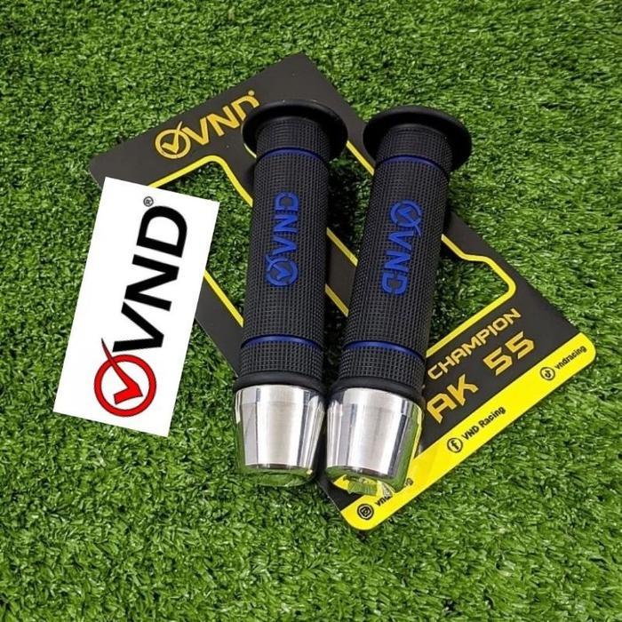 Paket Variasi 2in1 Handgrip VND AK55 + Jalu Stang Chrome Model Pcx Sarung Gas Jalu Stang Universal