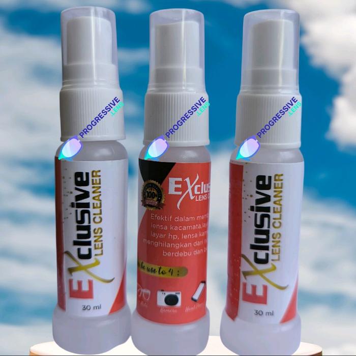 pembersih kacamata spray EXclusive Lens Cleaner 30ML Pembersih lensa kacamata, Layar Hp, Layar Lapto