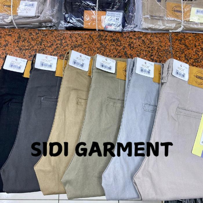 Celana panjang pria CINOS SATEN STREAT CHOOSE