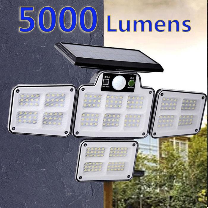 Solar LED Light Outdoor 228 LED Solar Lamp Waterproof Motion Sensor