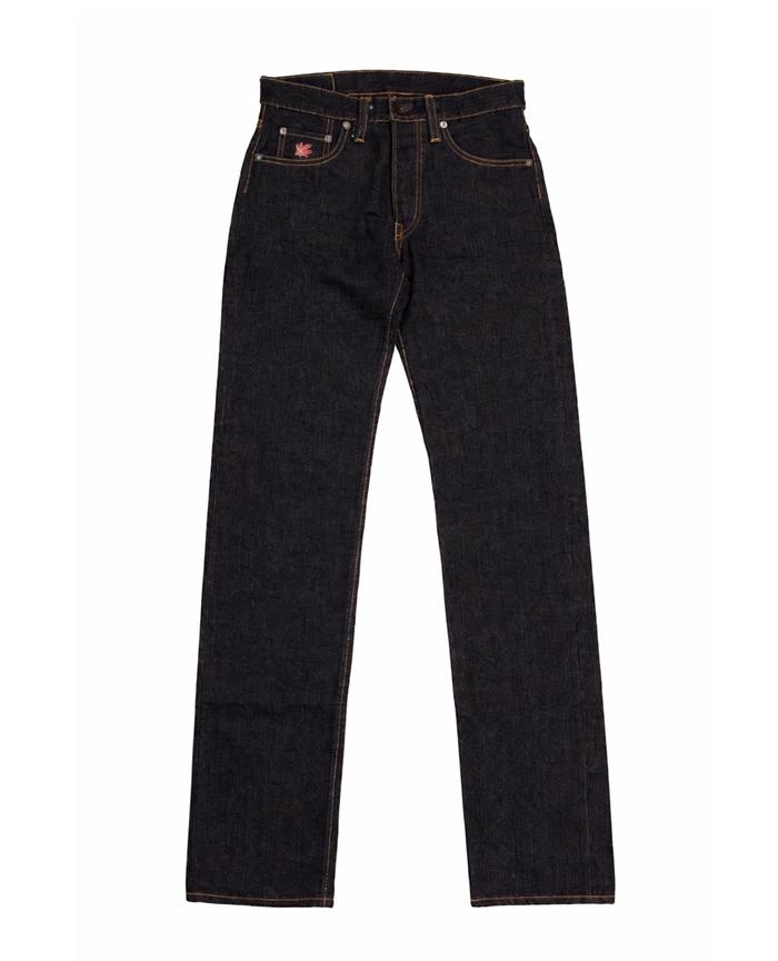 Pure Blue Japan PBJ-LIM-IA003 Indigo x Orange Selvedge Jeans (Regular Straight)