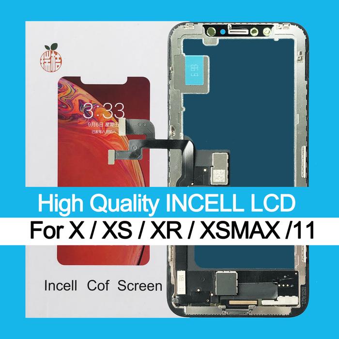 High quality AAA For iPhone X incell LCD Display For IPhone XS XR MAX