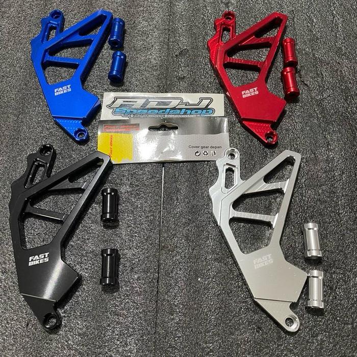 Cover gear depan fast bike alumunium cnc pnp tiger GL MP CNC COVER GEAR CNC TIGER GL MP