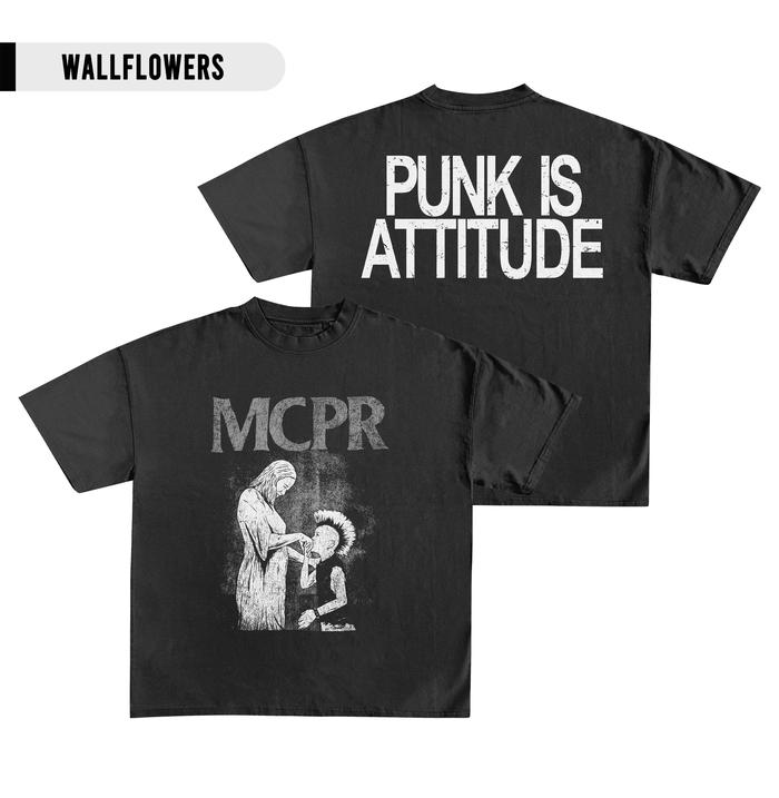 [COD] MCPR - Punk Is Attitude Tshirt Hitam / kaos band MCPR punk / kaos Punk / kaos distro Cowok - H