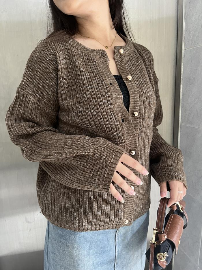 Pikebu Mori Cardigan Outerwear Rajut Knitwear