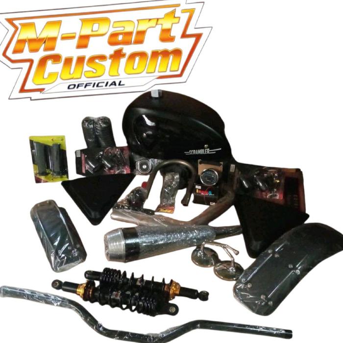 Motor [GM] PAKET SCRAMBLER JAPSTYLE motor custom full set PNP Thunder Tiger bison gl Scorpio MOTOR C